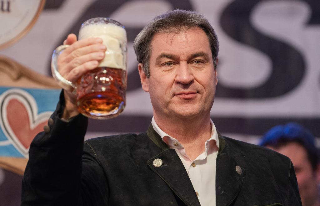 Söder kommt zur Allersberger Kirchweih