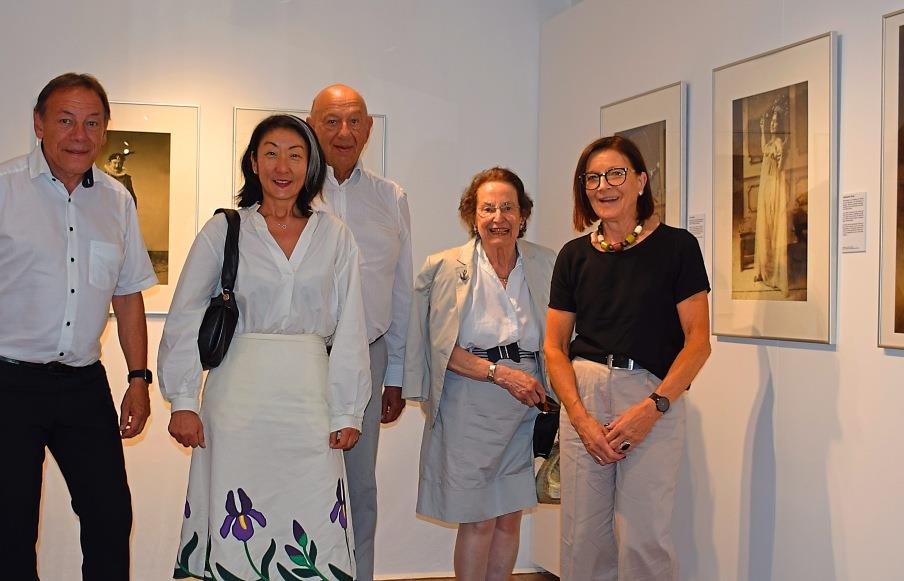 Reinhold Neven DuMont pflegt weiterhin den Kontakt nach Schrobenhausen