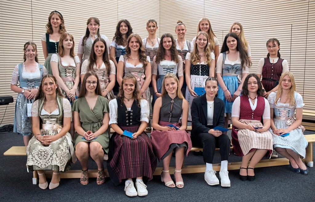 Verabschiedung der zehnten Klassen an der Maria WardRealschule Eichstätt