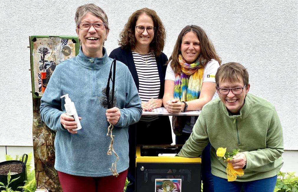Bild zu Regens Wagner lädt zu Kunstprojekt ein, bei dem Abfall verarbeitet wird