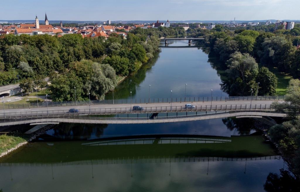 Vor 25 Jahren feierte Ingolstadt die Verkehrsfreigabe der Glacisbrücke