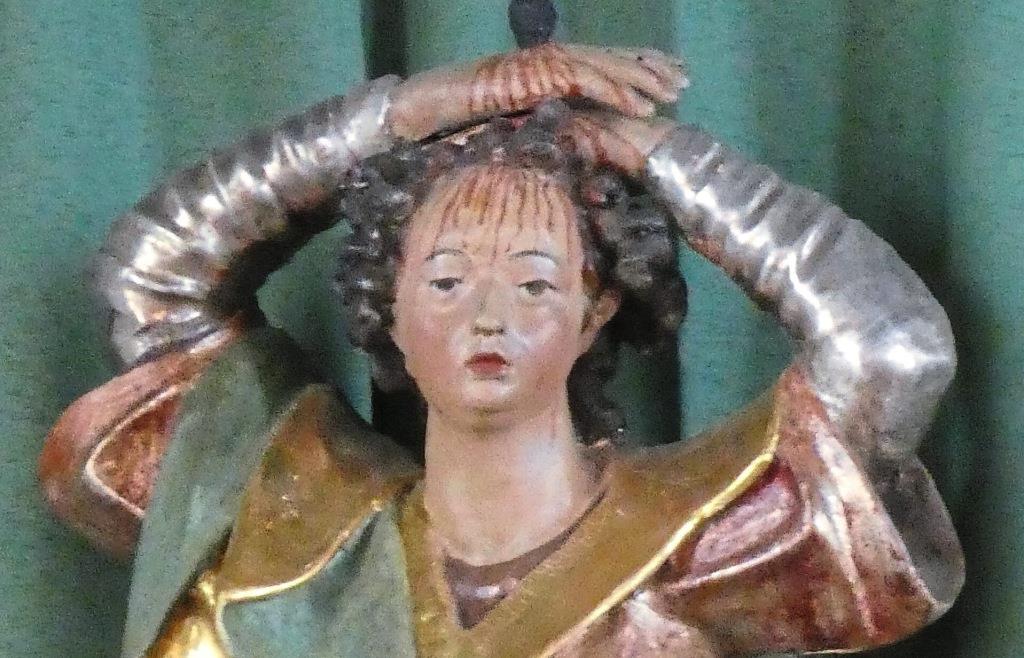 Der heilige Pantaleon In Deimhausen gibt es eine Darstellung