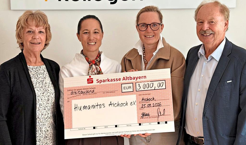 6000 Euro für Humanitas