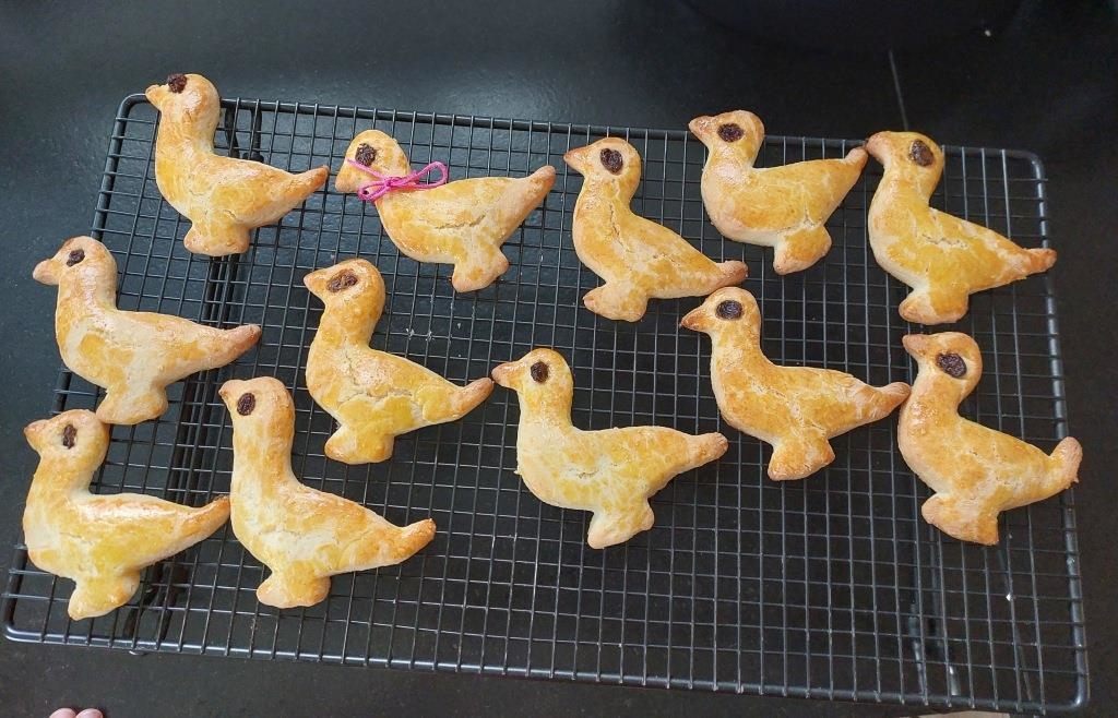 Gebackene Gänse zum Gedenken an Sankt Martin