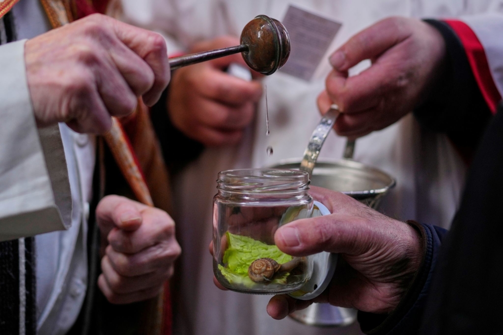 In-Spanien-wird-sogar-eine-Schnecke-gesegnet