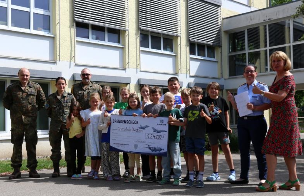2484 Euro Spendengeld für Schule und Kindergarten durch Aktion „Erbse“