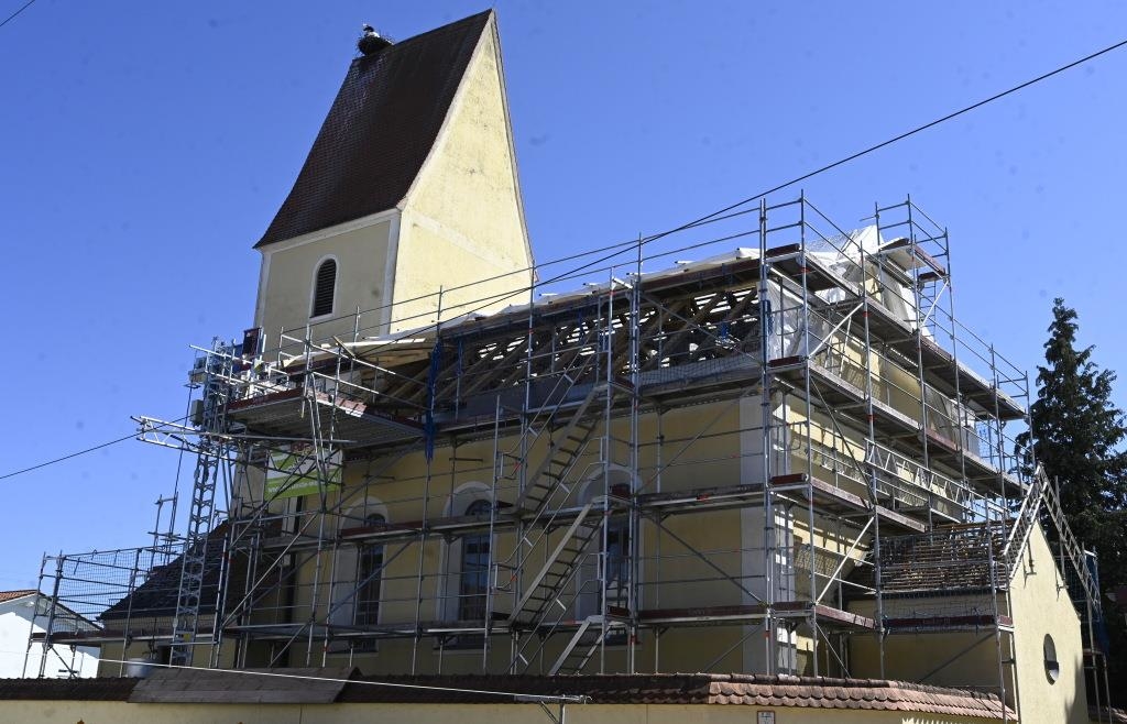 St. HelenaKirche in Westenhausen wird saniert