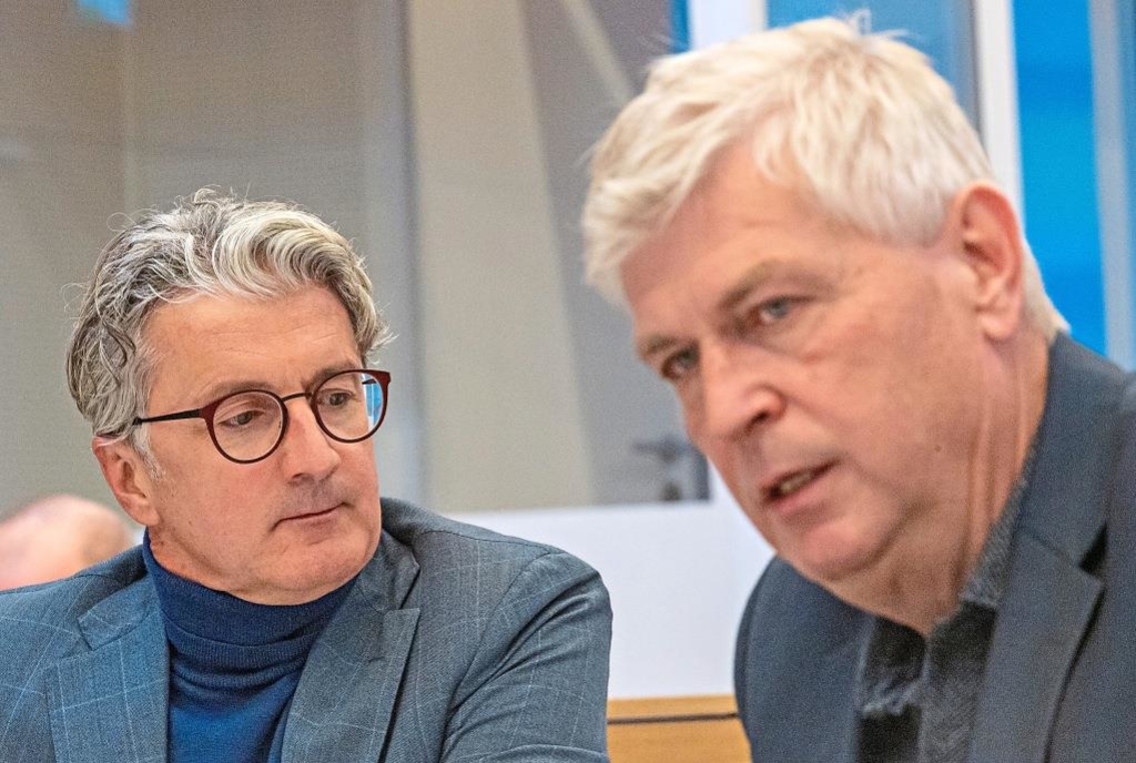 Ex-Entwicklungschef Wolfgang Hatz wird im Audi-II-Prozess vom Angeklagten ...