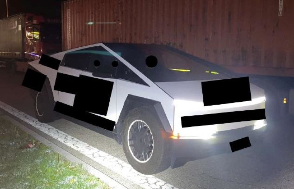 Polizei stoppt „exotischen“ Tesla Cybertruck auf der A99 in Oberbayern