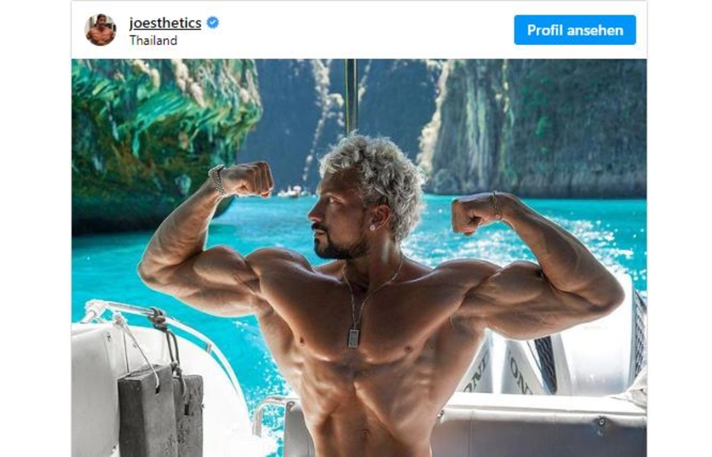 Aus Cham stammender Fitness-Influencer „Joesthetics“ tot – mit nur 30 ...