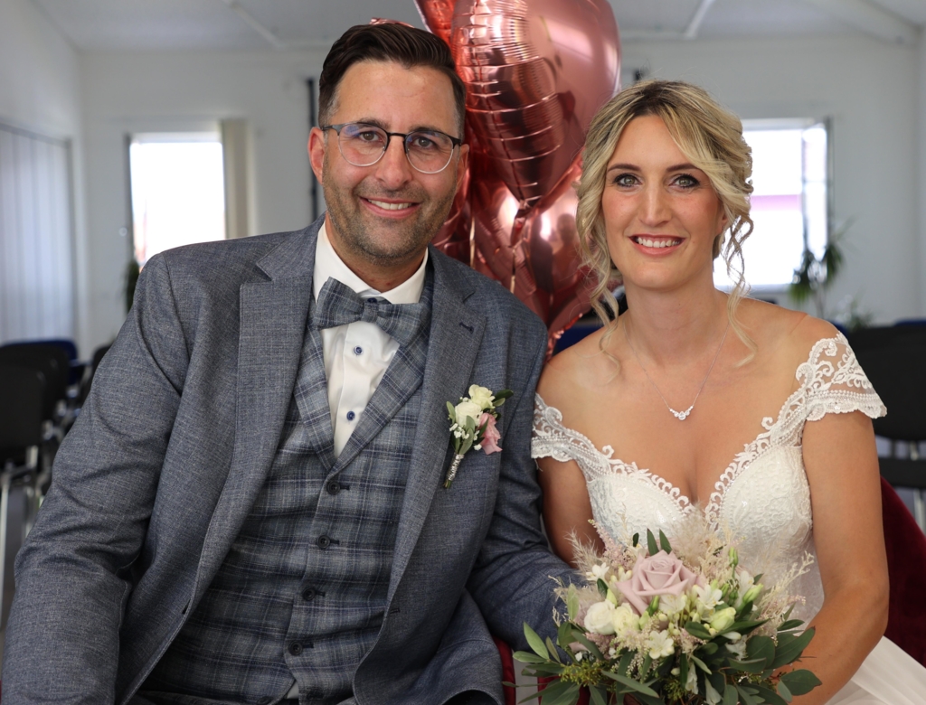 Klappstia zur Hochzeit
