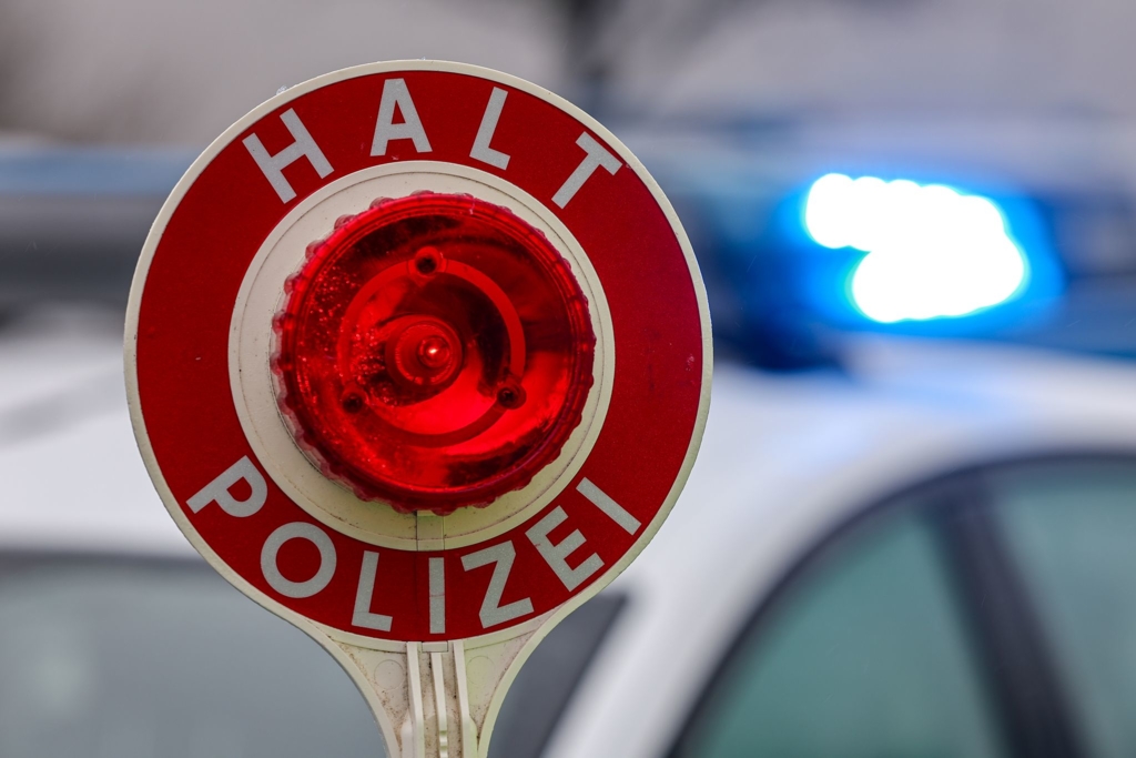 Polizei-entdeckt-Welpe-unter-Fu-matte