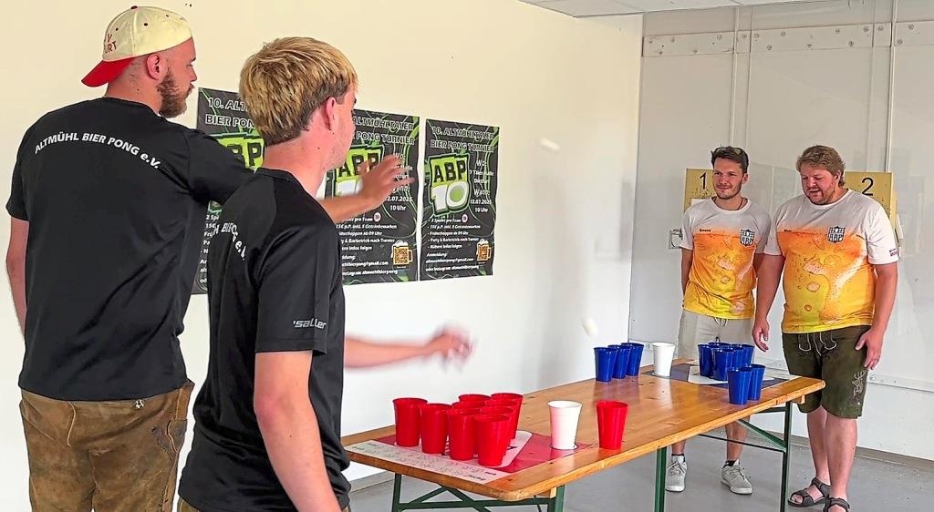 Dietfurter Bierpong-Verein träumt von Bayerns größtem Turnier