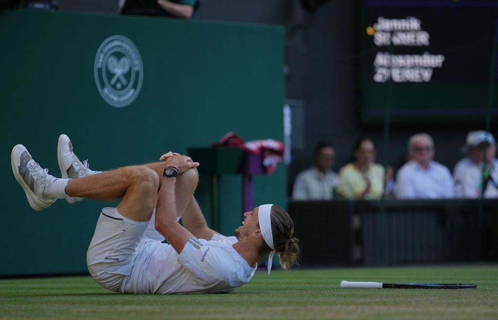 Tennis star Zverev loses Wimbledon final against Sinner