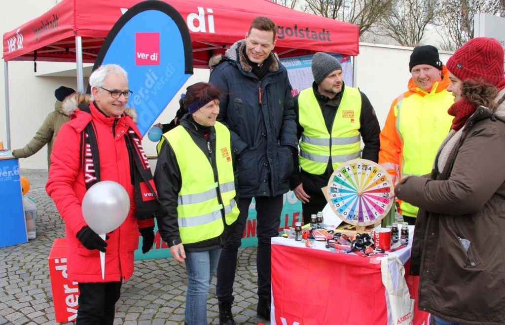 Gewerkschaft Verdi gibt Infos zum Stand der Tarifverhandlungen