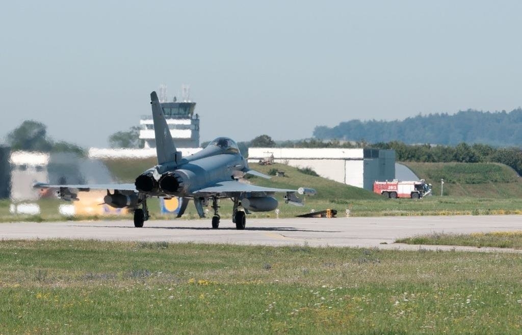Eurofighters scrambled: Deployment for the Neuburg squadron's Quick ...