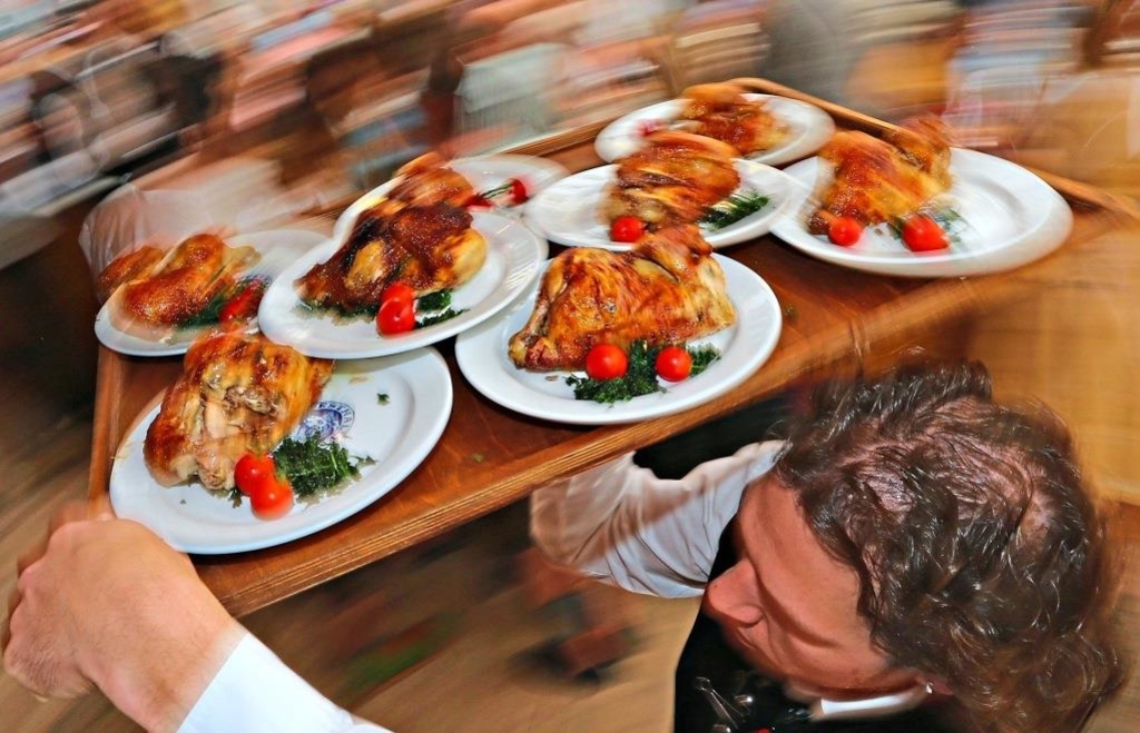 Cheers! The prices for beer and chicken are rising so sharply at the ...