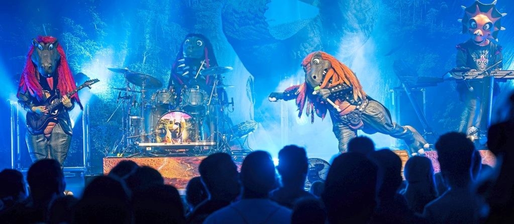 Most charming prehistoric metal band: Heavysaurus rock Roth