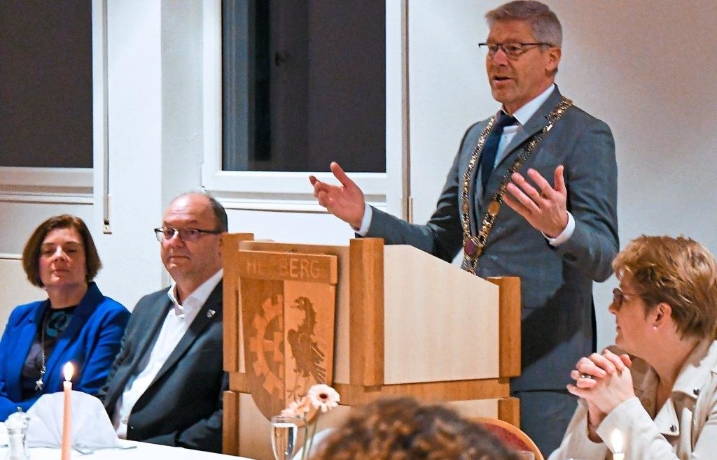 Bürgermeister blickt bei Neujahrsempfang in Hepberg auf ein
