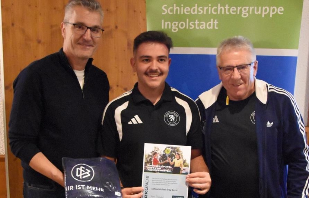 Ingolstadt referee (16) interrupts game and rescues accident victim