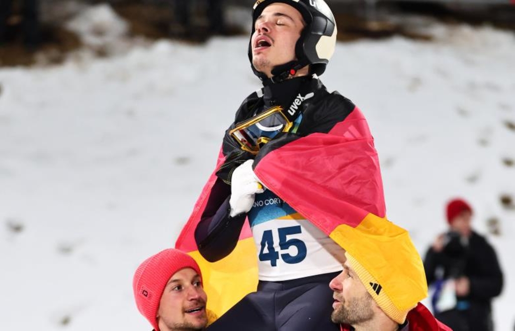 Skispringer-Raimund-holt-Olympia-Gold-f-r-Deutschland