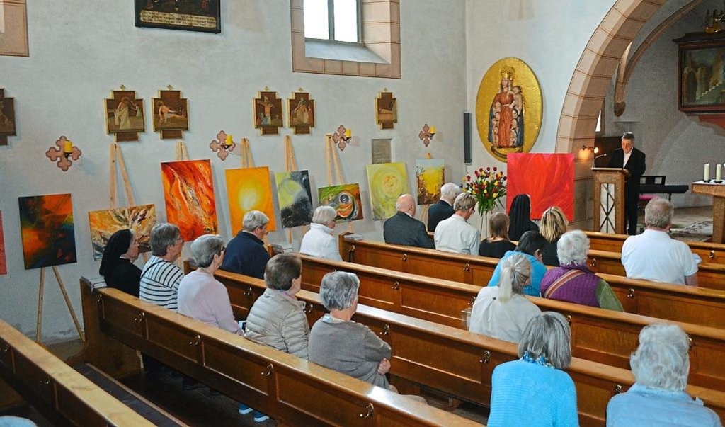 Ausstellung mit Werken von Monika Röttger in der Klosterkirche St. Anna ...