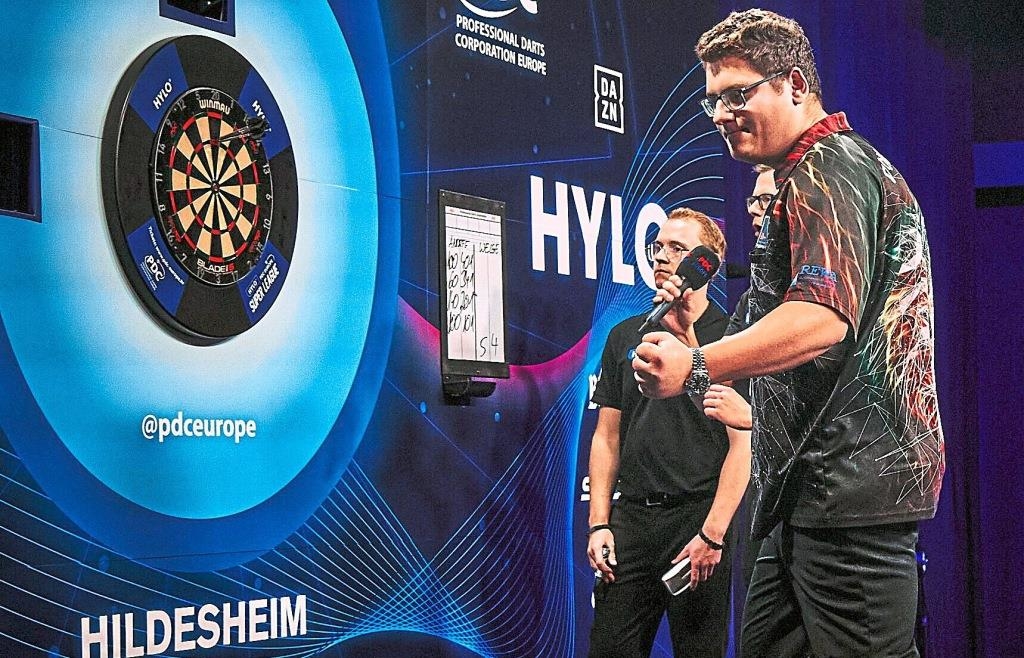 Warum der Wolnzacher Dartspieler Dominik Grüllich trotz verpasster WM einen Schritt nach vorn